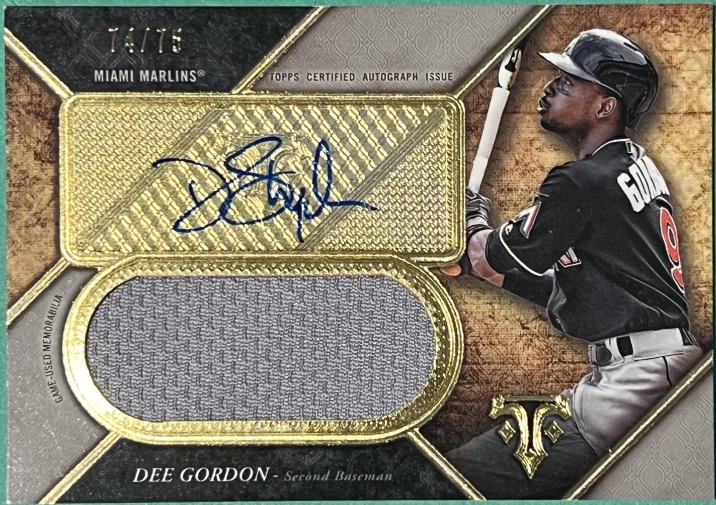 Dee Gordon [Silver] #UAJR-DG