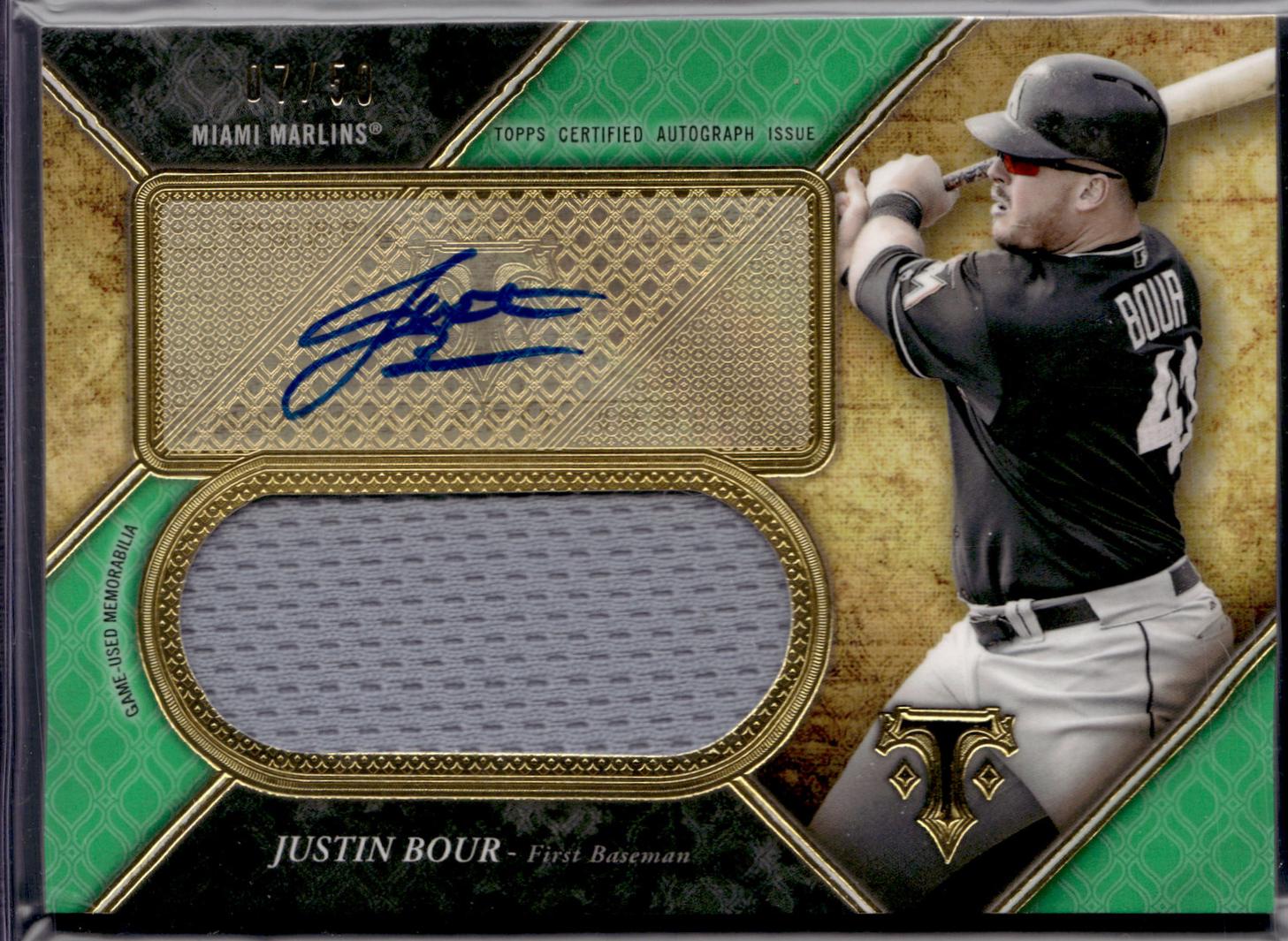 Justin Bour [Emerald] #UAJR-JB
