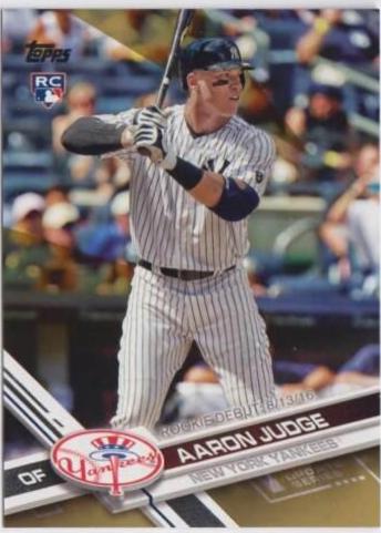 Aaron Judge [Rookie Debut Gold] #US99