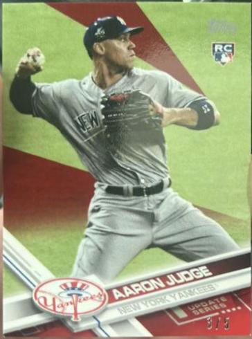 Aaron Judge [Throwing Mini Red] #US166
