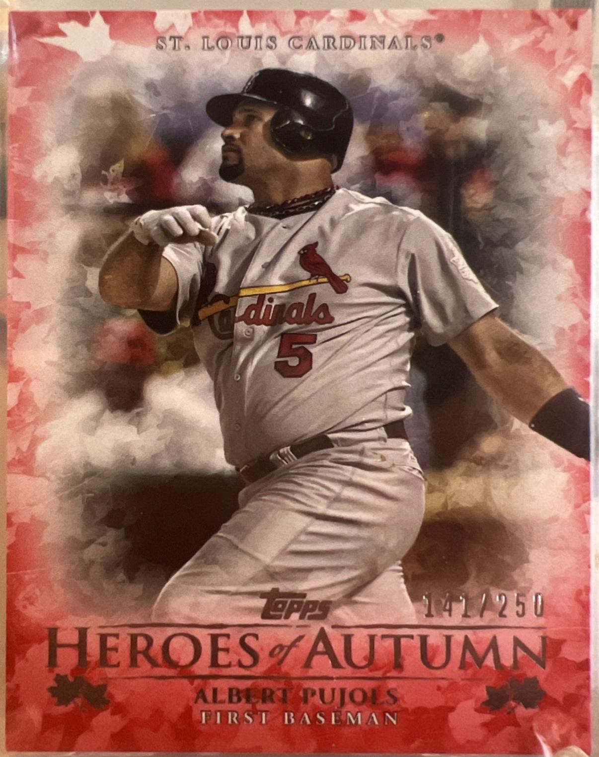 Albert Pujols [Red] #HA-5