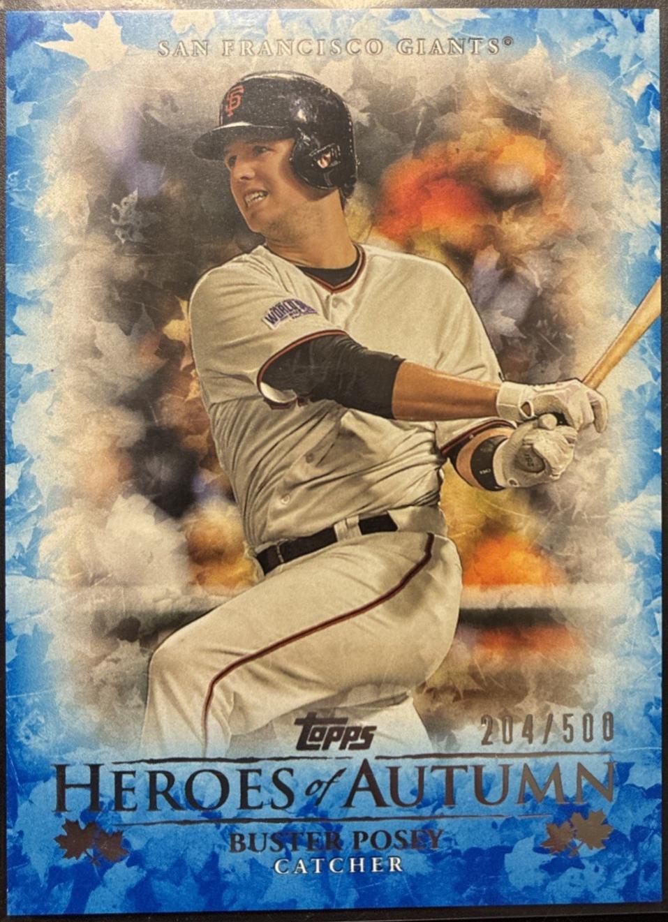 Buster Posey [Blue] #HA-18