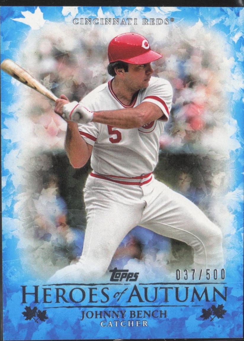 Johnny Bench [Blue] #HA-19