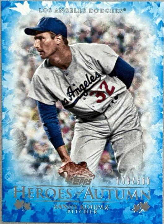 Sandy Koufax [Blue] #HA-8