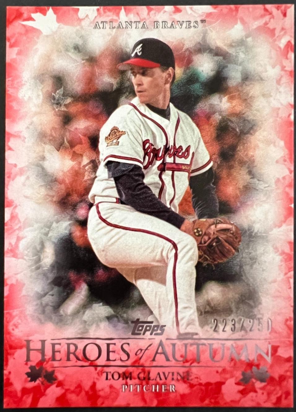 Tom Glavine [Red] #HA-17