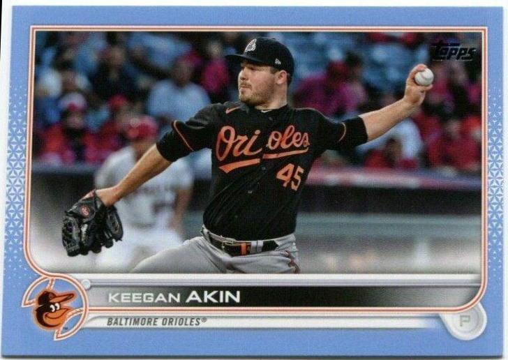 Keegan Akin [Father's Day Powder Blue] #328