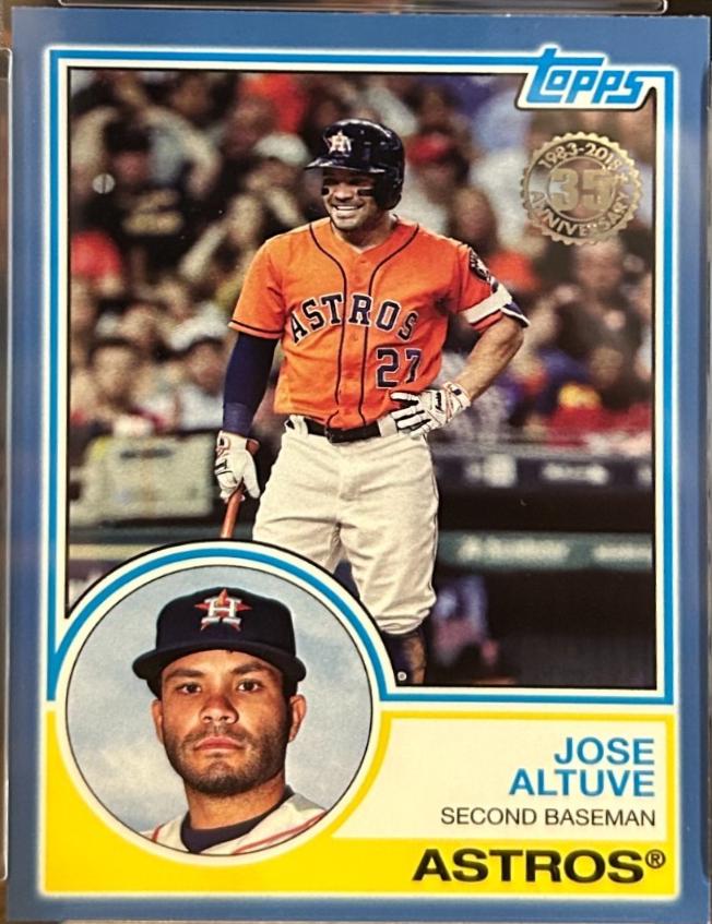 Jose Altuve [Blue] #31
