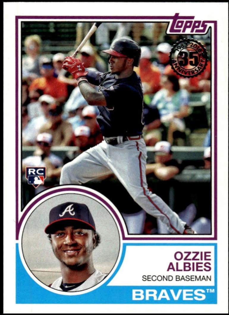 Ozzie Albies [Blue] #40