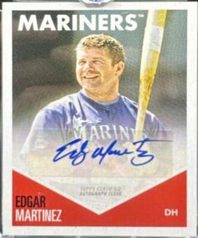 Edgar Martinez [Autograph] #23-A