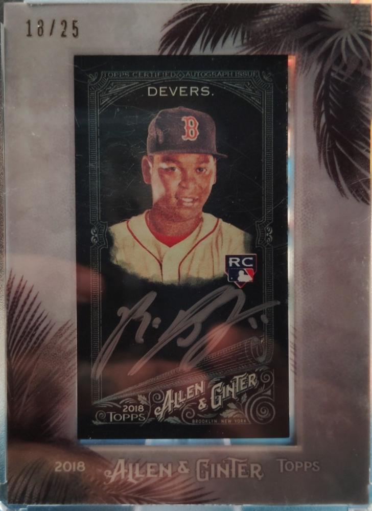Rafael Devers [Black] #MA-RD