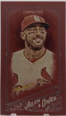 Matt Carpenter [Red Mini] #71