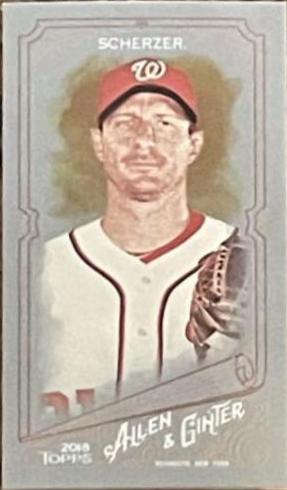 Max Scherzer [Black Mini] #40