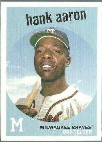 Hank Aaron [No Signature] #1