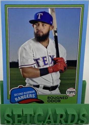 Rougned Odor [Blue] #244