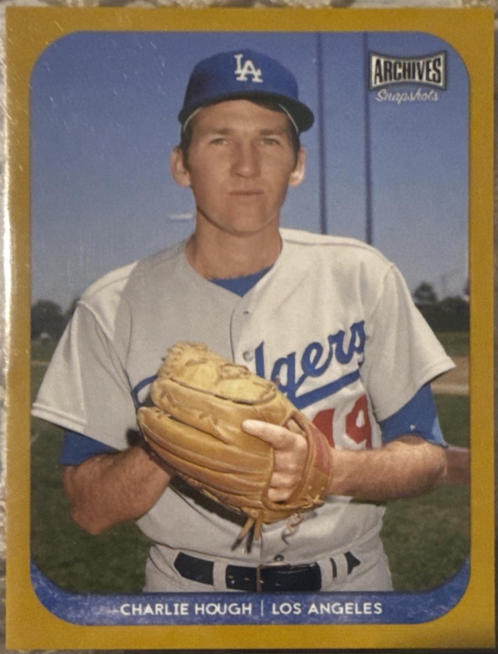 Charlie Hough [Gold] #AS-CH