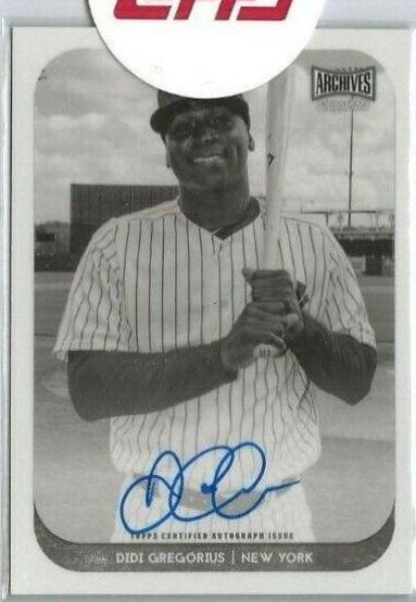 Didi Gregorius [Autograph Black & White] #AS-DG
