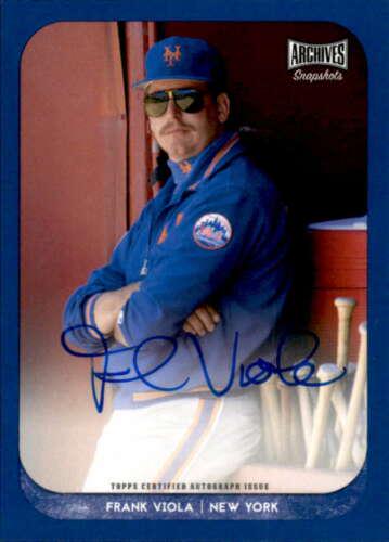 Frank Viola [Autograph Blue] #AS-FV