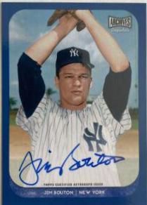 Jim Bouton [Autograph Blue] #AS-JB