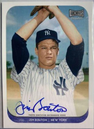 Jim Bouton [Autograph] #AS-JB