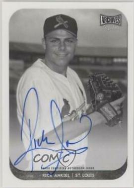 Rick Ankiel [Autograph Black & White] #AS-RA