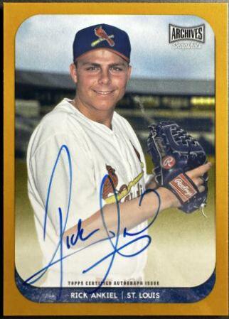Rick Ankiel [Autograph Gold] #AS-RA