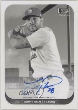 Tommy Pham [Autograph Black & White] #AS-TP