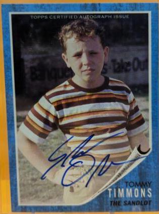 Tommy Timmons [Autograph Blue] #TOM