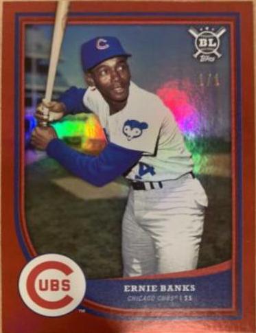 Ernie Banks [Rainbow Foil] #334