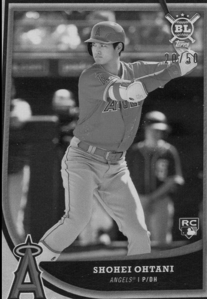Shohei Ohtani [Black & White] #141