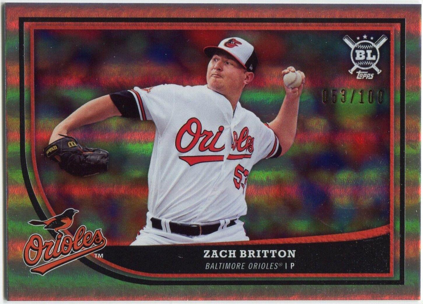 Zach Britton [Rainbow Foil] #217