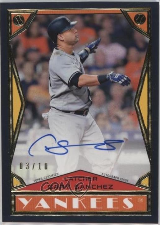 Gary Sanchez [Black] #BC2-GSA