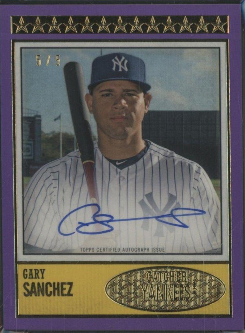 Gary Sanchez [Purple] #BC2-GSA