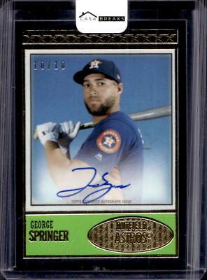George Springer [Black] #BC2-GS