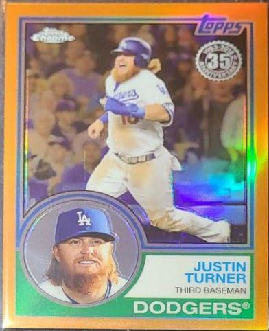 Justin Turner [Orange] #83T-15