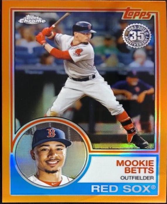 Mookie Betts [Orange] #83T-4