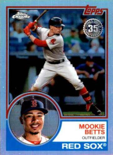 Mookie Betts [Red] #83T-4