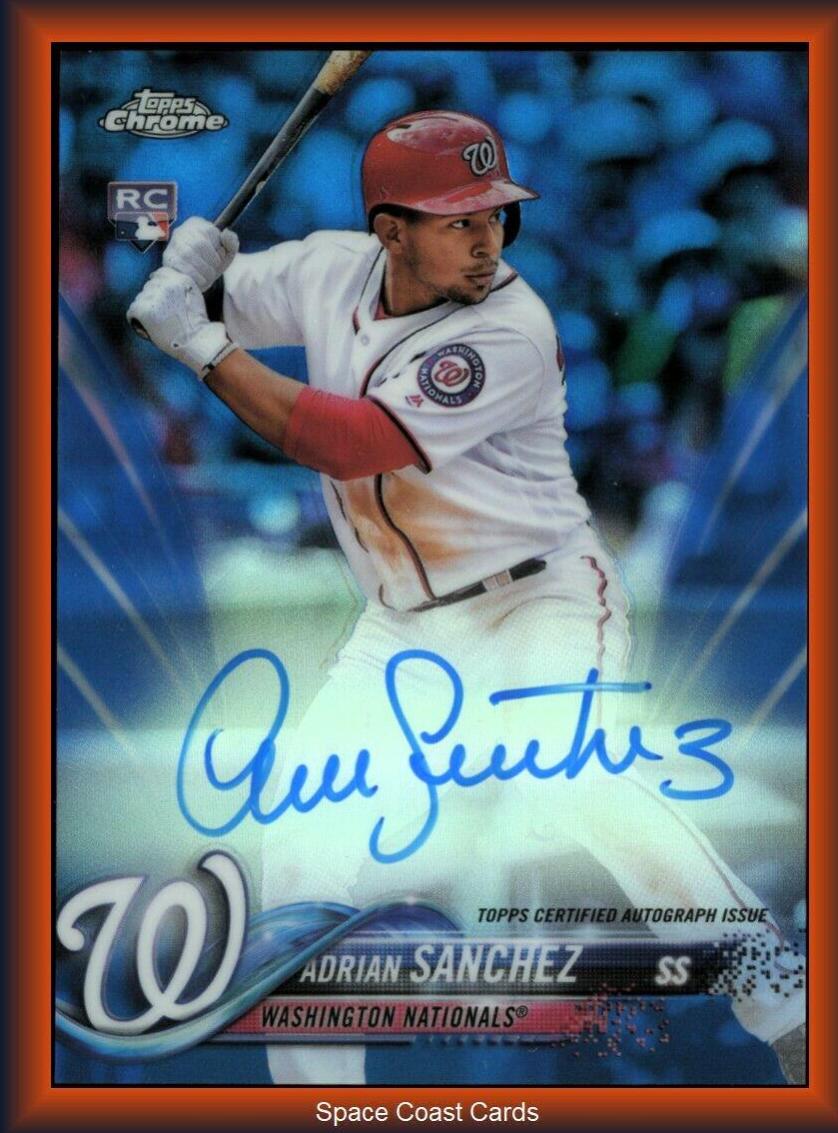 Adrian Sanchez [Blue Refractor] #RA-ASA