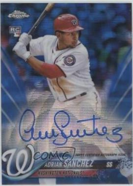 Adrian Sanchez [Blue Wave Refractor] #RA-ASA
