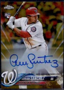 Adrian Sanchez [Gold Refractor] #RA-ASA