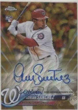 Adrian Sanchez [Gold Wave Refractor] #RA-ASA