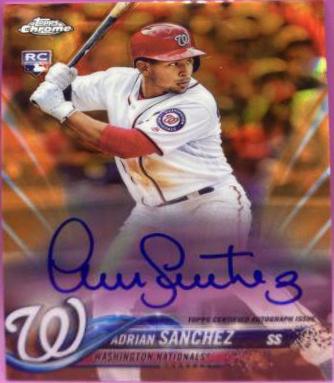 Adrian Sanchez [Orange Refractor] #RA-ASA