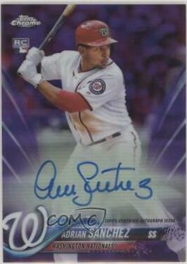 Adrian Sanchez [Purple Refractor] #RA-ASA