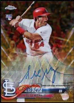 Alex Mejia [Gold Wave Refractor] #RA-AME