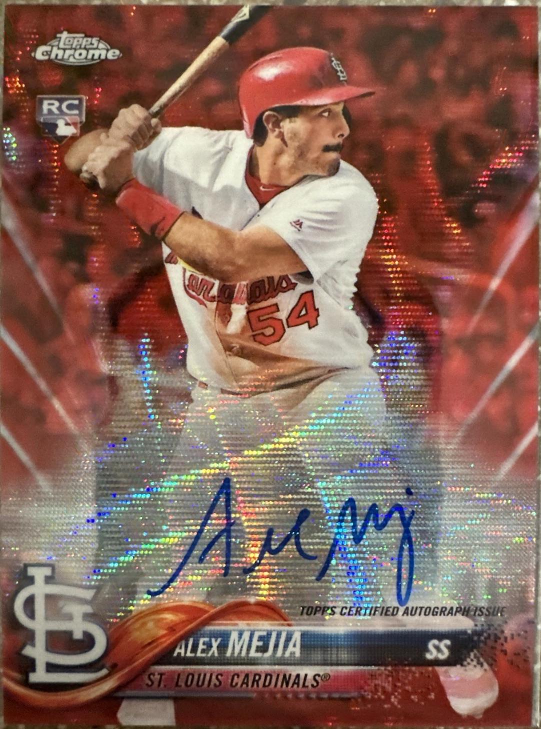 Alex Mejia [Red Wave Refractor] #RA-AME