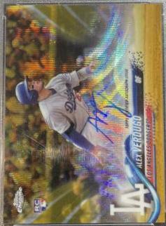 Alex Verdugo [Gold Wave Refractor] #RA-AV