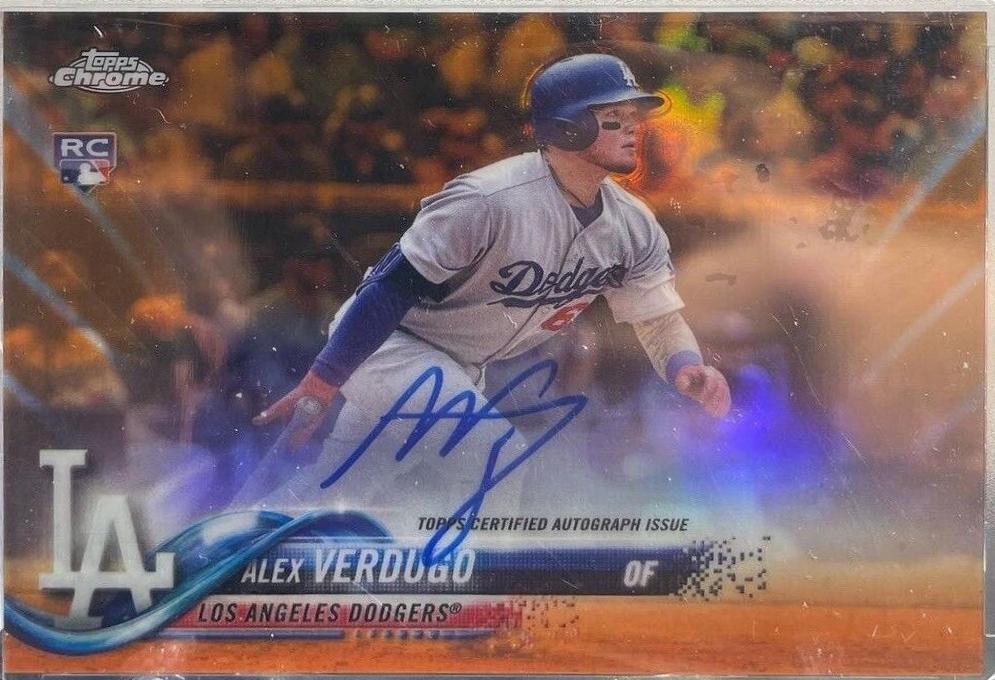 Alex Verdugo [Orange Refractor] #RA-AV
