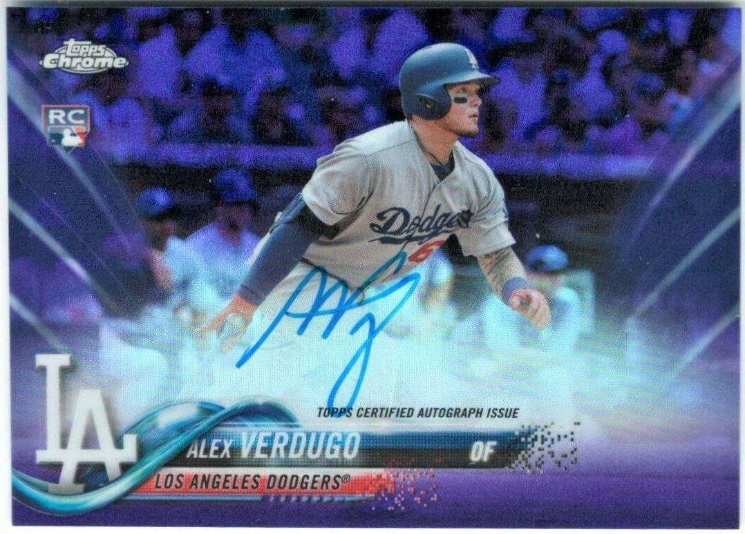 Alex Verdugo [Purple Refractor] #RA-AV