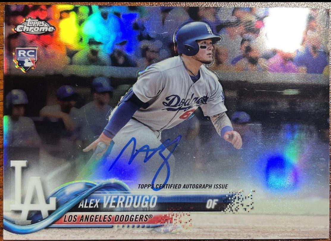Alex Verdugo [Refractor] #RA-AV