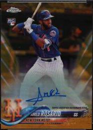 Amed Rosario [Gold Refractor] #RA-AR