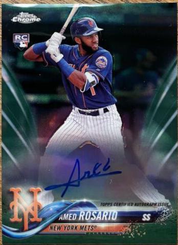 Amed Rosario [Green Refractor] #RA-AR